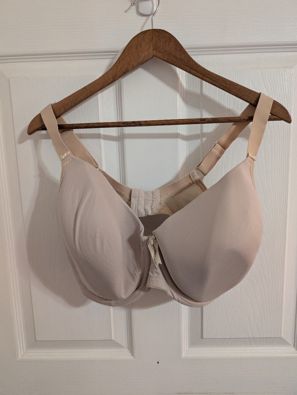 Elomi Womens Bijou Bra Beige Underwire T-Shirt Size 38J (DDDDDDD) 7D